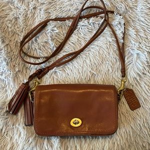 Small Vintage Coach Crossbody